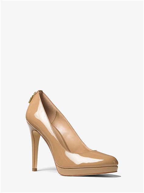 antoinette patent leather pump michael kors|Antoinette Patent Leather Pump .